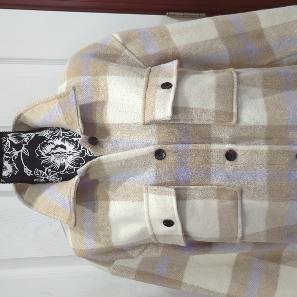 Shacket  Size S Oversized See Measurements